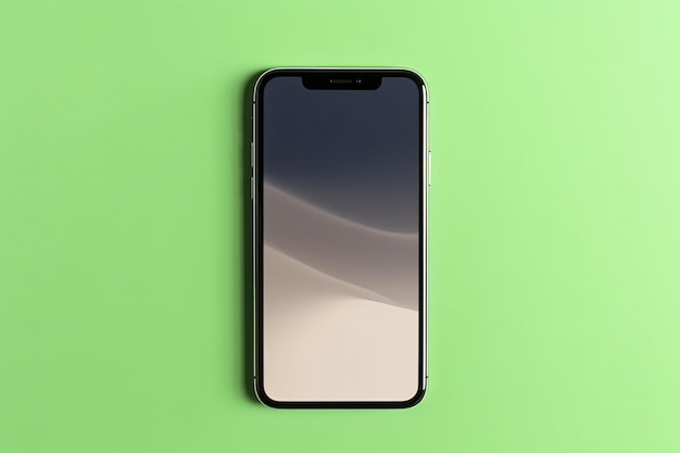 Smartphone Mockup Image Ai generative