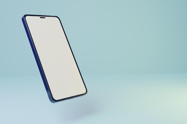 Smartphone mockup product modern concept 3d rendering