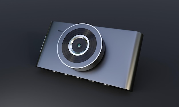 A smartphone with a camera on the top