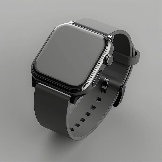 smartwatch Close up with advanced fitness tracking features