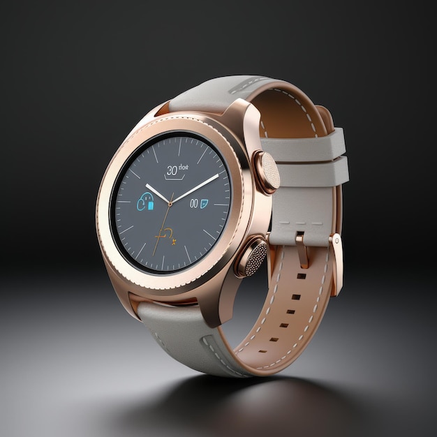 smartwatch Close up with advanced fitness tracking features