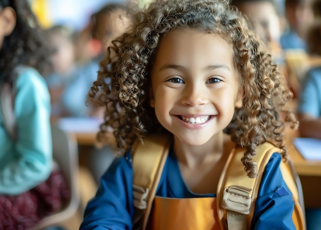 smile toddler children eye school expression student learning studying writing uniform class element