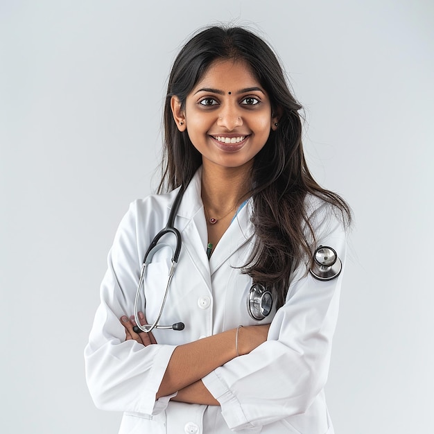 smiley female doctor