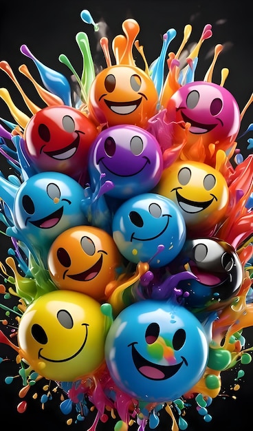 Smilies background