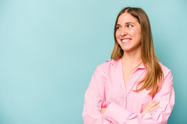 Smiling confident with crossed arms