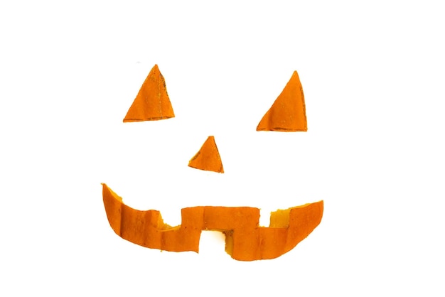 Photo smiling halloween pumpkin