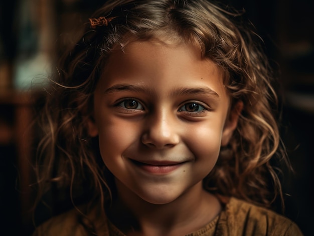 Smiling little girl Portrait