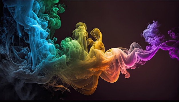 Smoke background Abstract Made by AIArtificial intelligence