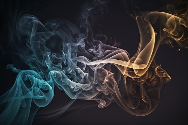 Smoke Background abstract