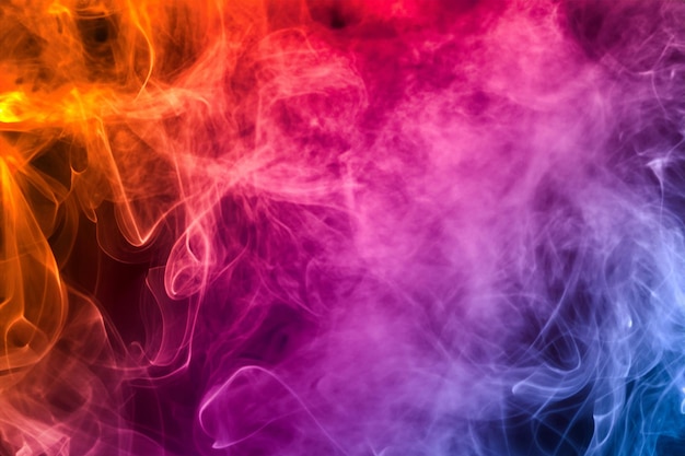 smoke brush color background