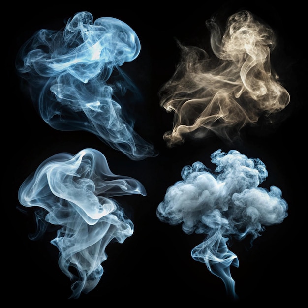 Photo smoke clouds for dramatic and atmospheric visual effects