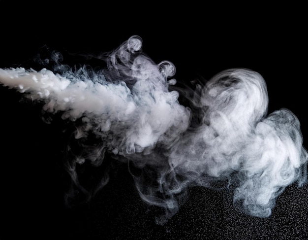 Photo smoke of electronic cigarette