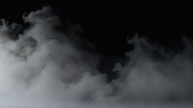 Smoke Gray dark fog mist background smoke cloud field dust Background