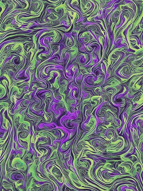 Smoke on purple background