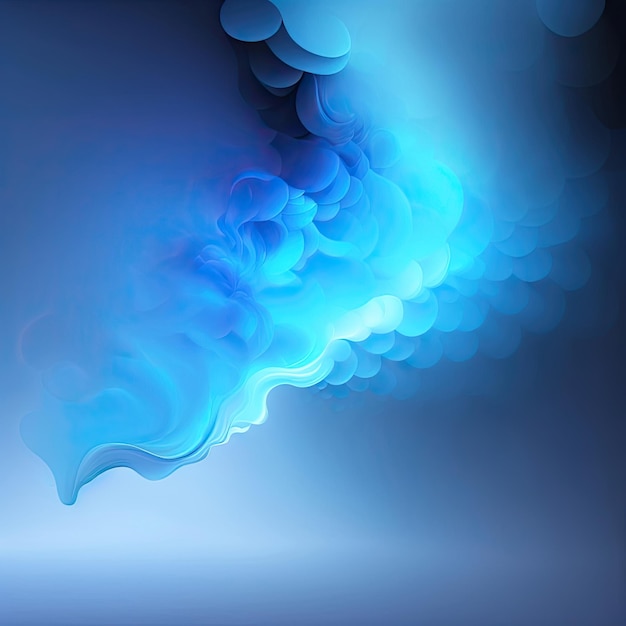 Smoky blue background