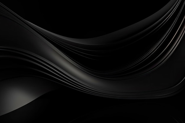 Smooth black background abstract wallpaper