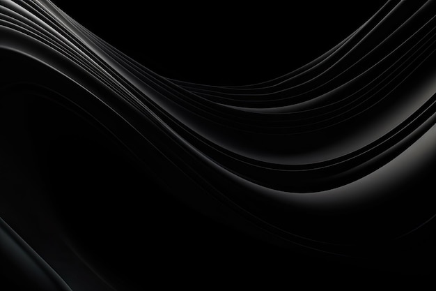 Smooth black background abstract wallpaper