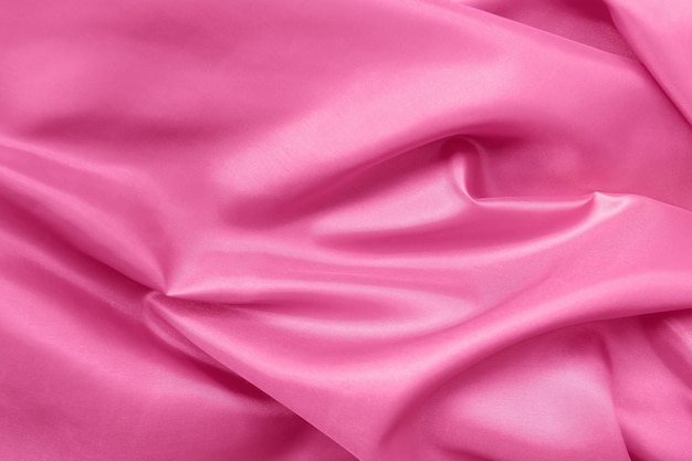 Smooth elegant pink silk texture