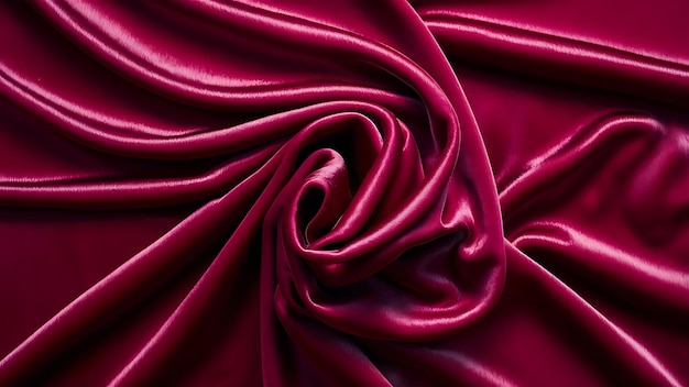 smooth elegant red cloth Photo