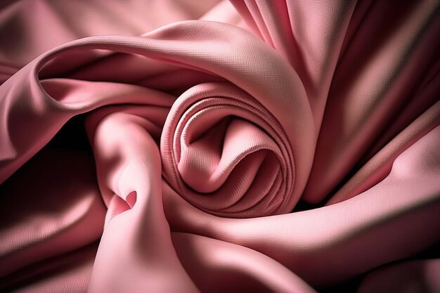 Photo smooth elegant silk textile abstract background ai generative