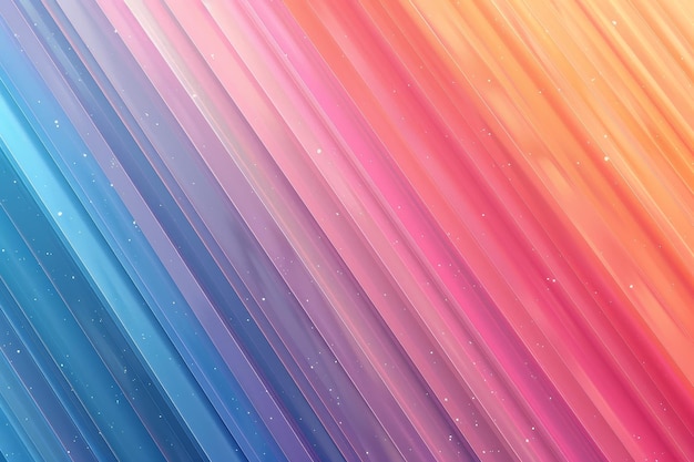 Photo smooth gradient background with a harmonious spectrum of bright colors