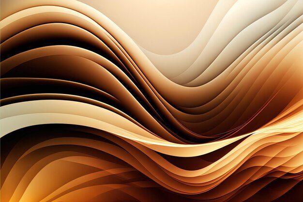 Smooth gradient wallpaper with geometrical lines in mesmerize fluid motion