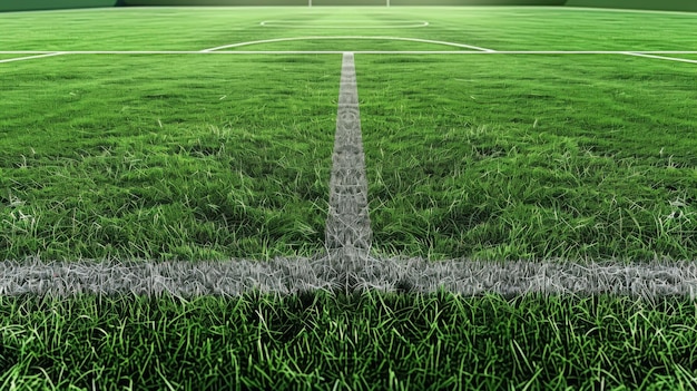 Smooth Green Football field texture high detailed plain background concept