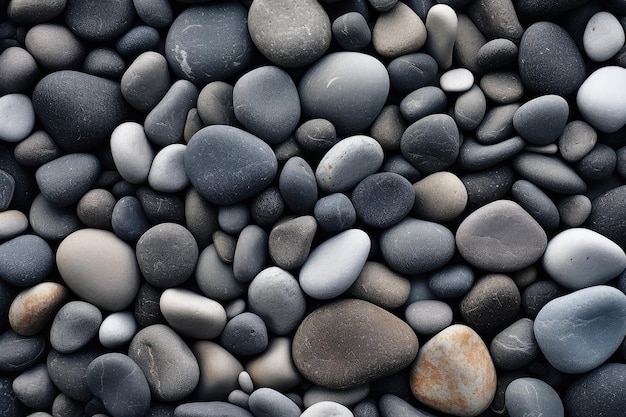 Smooth Pebbles Texture for Nature Backgrounds