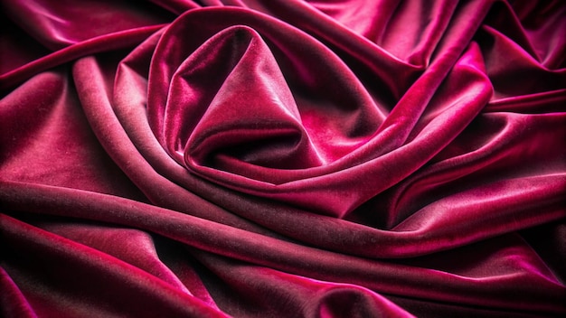 Smooth Red Fabric Texture