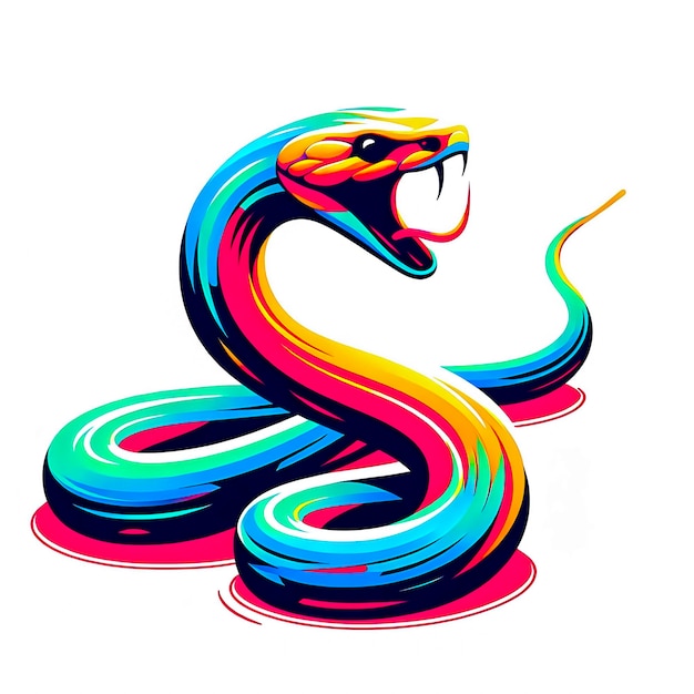 snake art illustration