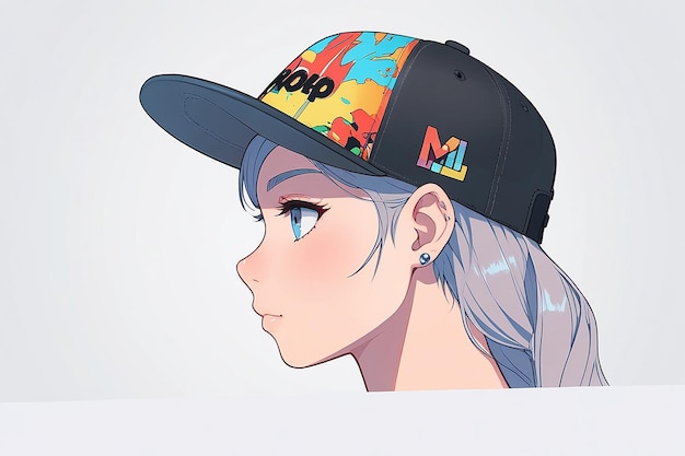 Snapback Full Cap Mockup