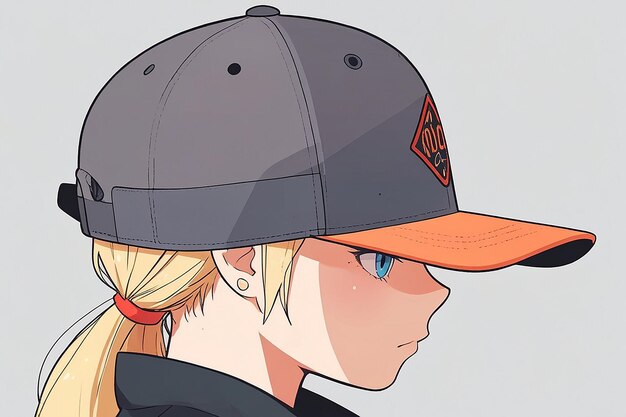 Snapback Full Cap Mockup