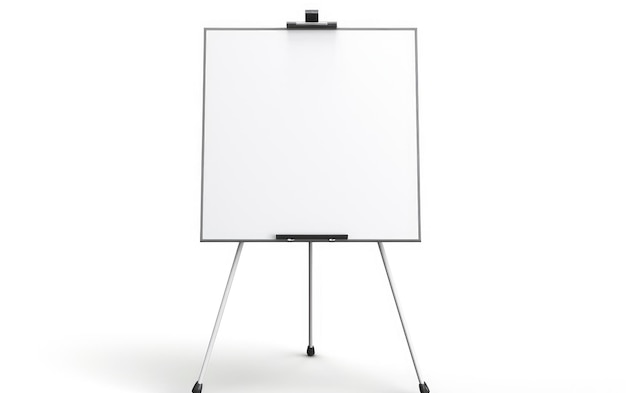 A Snapshot of the Flip Chart Pad in Action Isolated on a Transparent Background PNG