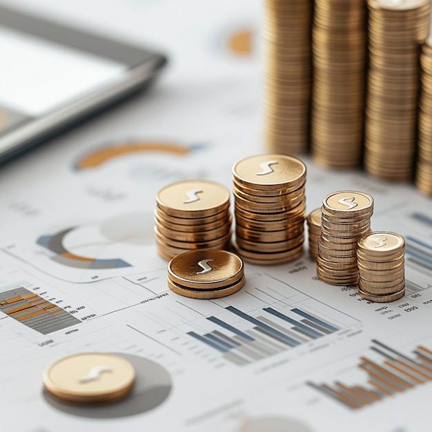 Snapshot of a PPC budget allocation for different ad groups and campaigns