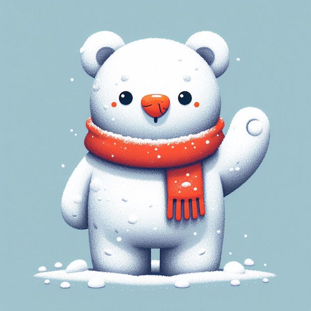 Snow bear logo