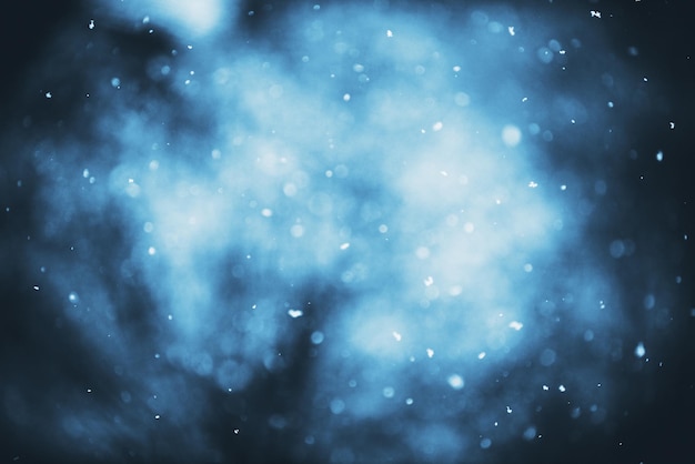 Snow winter background