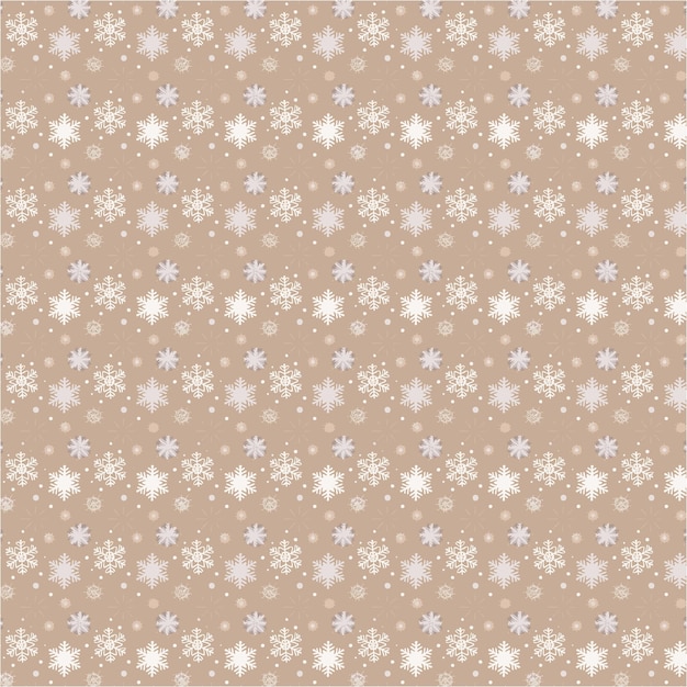 Photo snowflake seamless pattern set