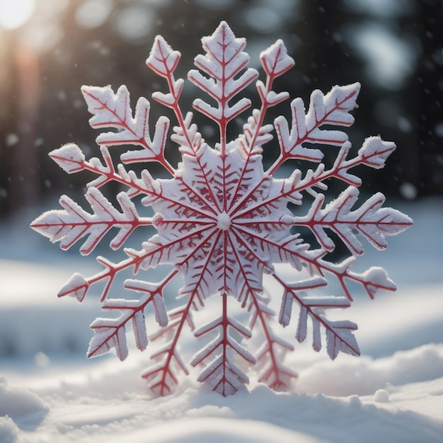 A snowflake that is made by the company.