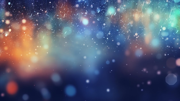 Snowflakes blur winter background high quality illustration