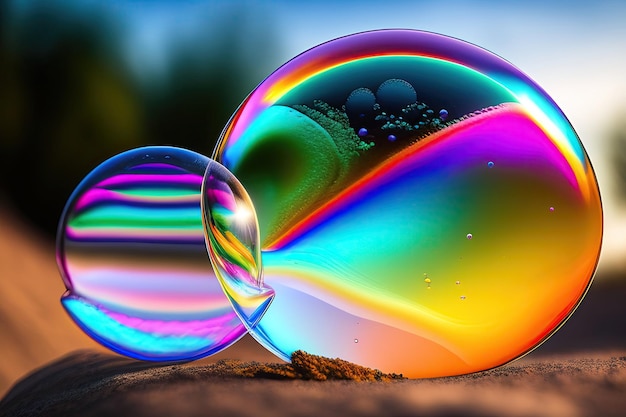 Soap bubbles