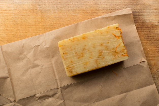 Soap with Petals of Calendula