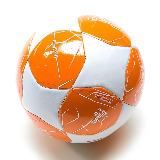 Soccer ball isolated on white background