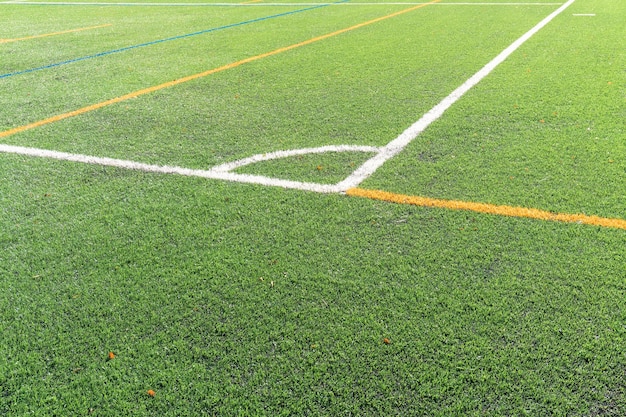 Soccer field background