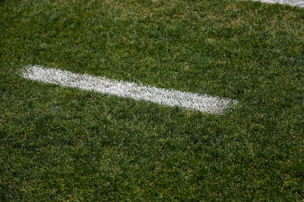 Soccer Field Line detail for Backgrounds or Texture