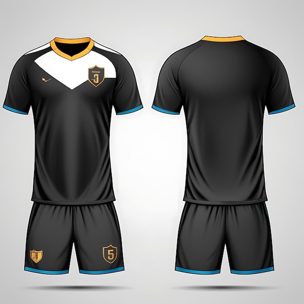 Soccer jersey template sport tshirt design