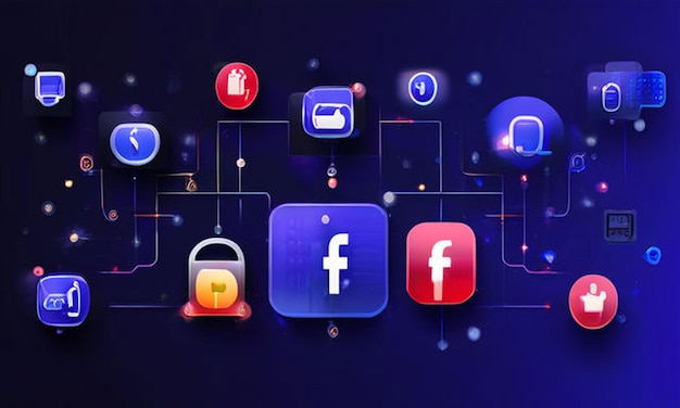 Social Media background