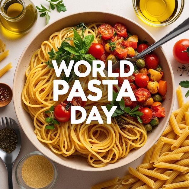 Social Media Design for World Pasta Day