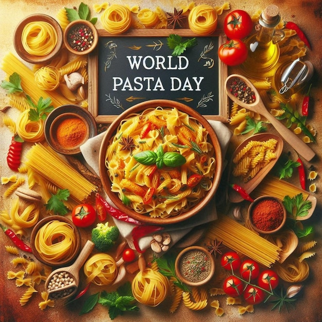 Social Media Design for World Pasta Day