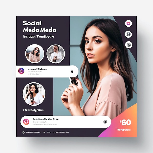 Social Media Instagram Post Template