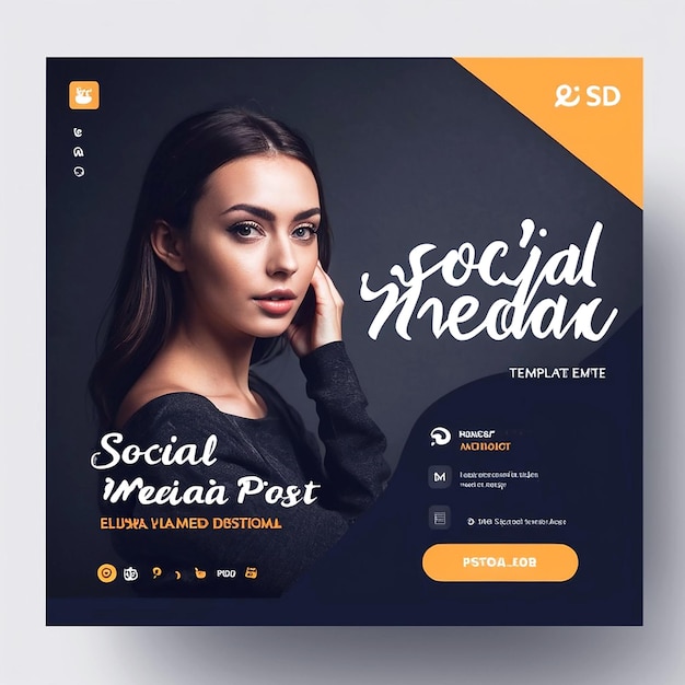 Social Media Instagram Post Template